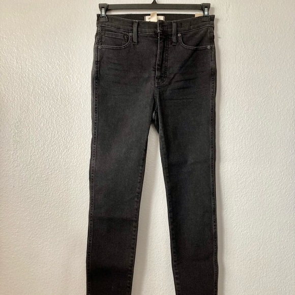 Madewell Denim - Madewell Black Size 10 High Rise Skinny Jeans BNWT